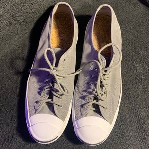 Converse x Jack Purcell grey low tops